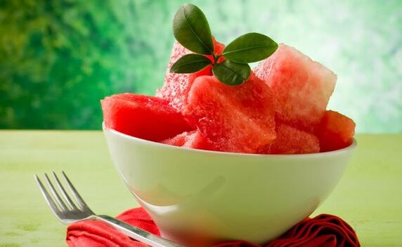 Dieta z lubenico je ena najbolj priljubljenih in učinkovitih